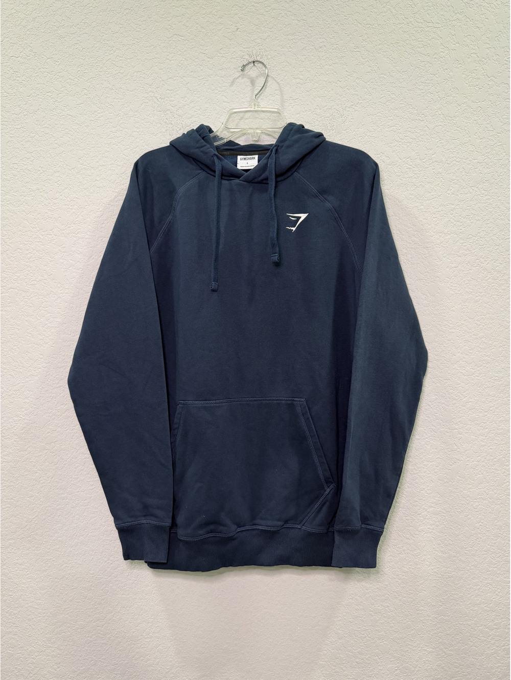 Gymshark Men's Navy Hoodie - L